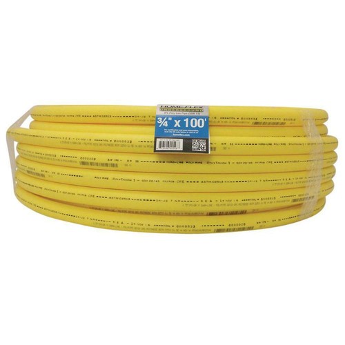HOMEFLEX Gas Pipe Underground Polyethylene 3/4" IPS x 100 Ft. DR 11