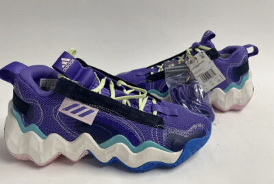 Adidas Exhibit B Candace Parker Mid Basketball Shoes Women's- Purple White Sz 9
