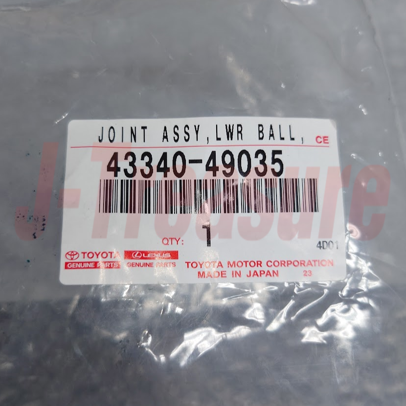 t TOYOTA LEXUS RX350 RX450h 10-22 Genuine Front Lower Ball Joint