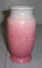 Vintage Roseville Tourmaline Speckled Mauve Teal Vase