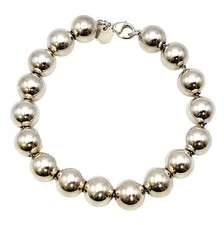 Tiffany  Co. Bracelet HardWear Collection Sterling Silver Ball Bracelet 7"