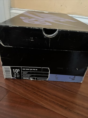 2006 WORN NIKE SB DUNK LOW SBTG SABOTAGE 313170 201 Sz 9.5 - Picture 11 of 12