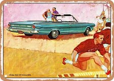 Metal Sign - 1964 Dodge Dart Gt Convertible Vintage Ad