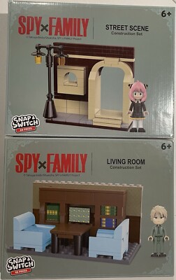 Spy × Family Anime Construction Set Snap & Switch Set Of 2
