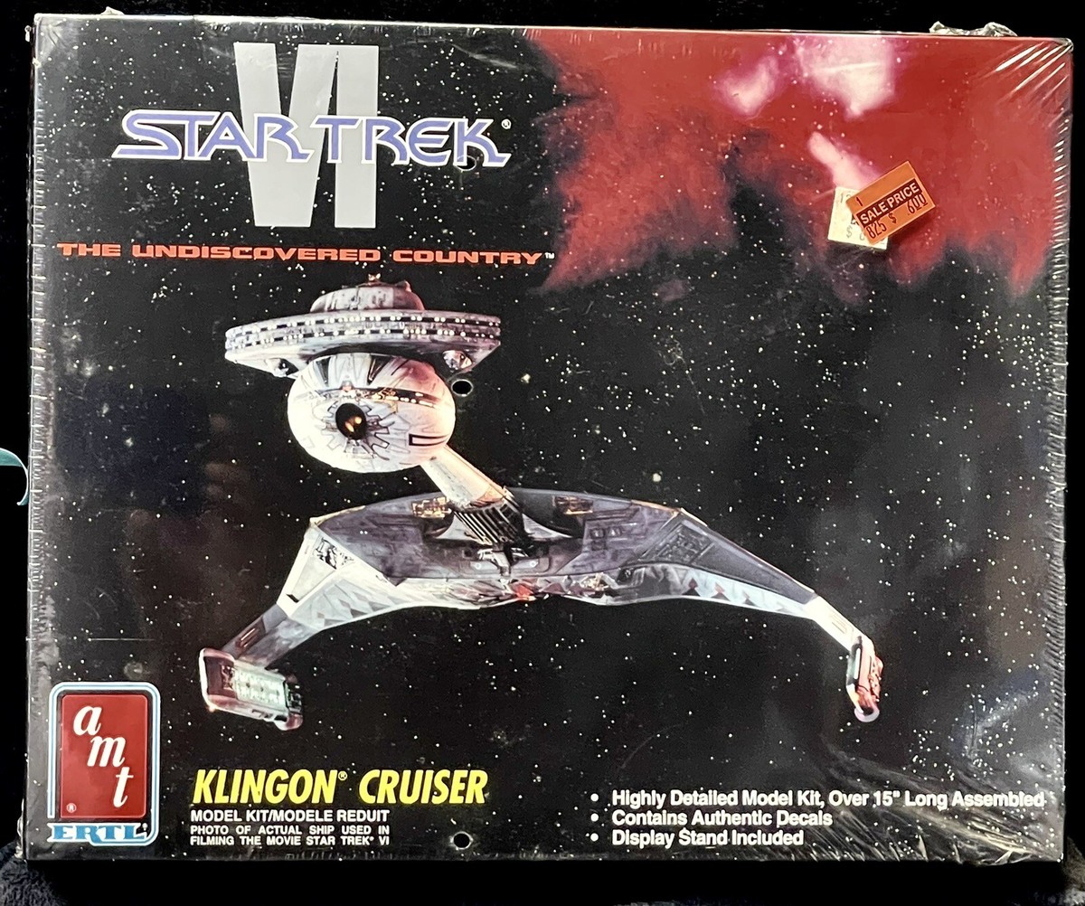AMT/ERTL スタートレックVI クリンゴン・クルーザー プラモデル #8229 ATM ERTL STAR TREK:VI The Undiscovered Country KLINGON CRUISER