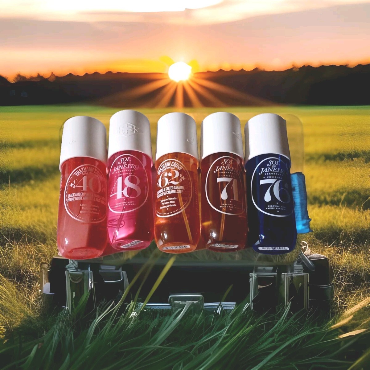 5 PC HUGE SET SOL DE JANEIRO BRAZILIAN CHEIROSA 40 48 62 71 76