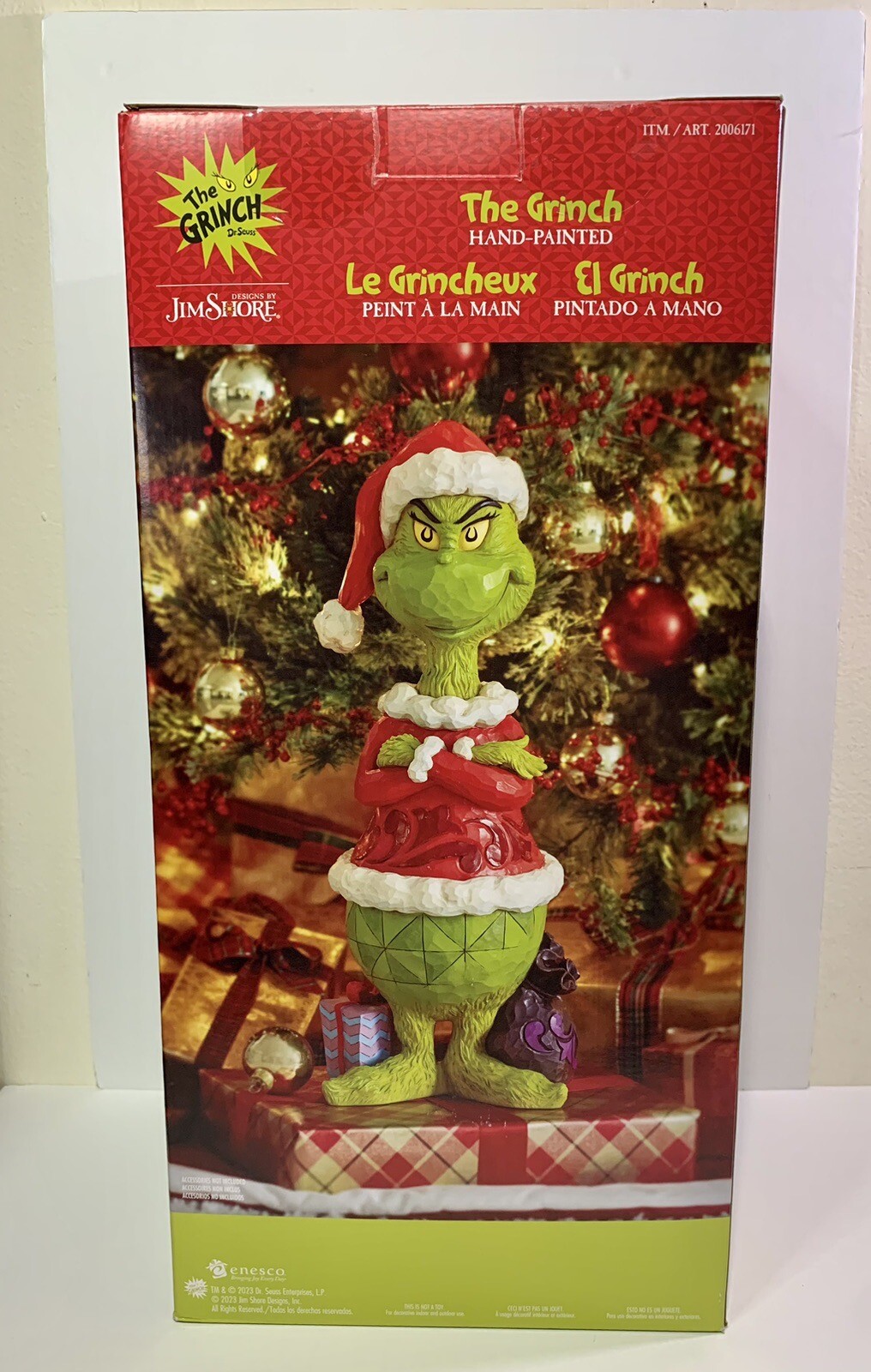 Jim Shore Costco Exclusive THE GRINCH 20" Christmas Figurine NEW Factory Sealed eBay