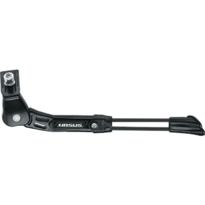 Cavalletto Laterale Ursus Elegance Per Bici 28'' - Alluminio 300 Mm Accorciabile, Nero