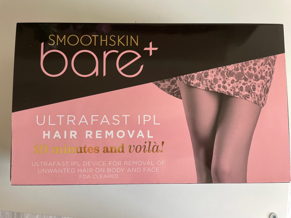 SmoothSkin Bare + Unisex Ultrafast IPL Laser Permanent Hair 
