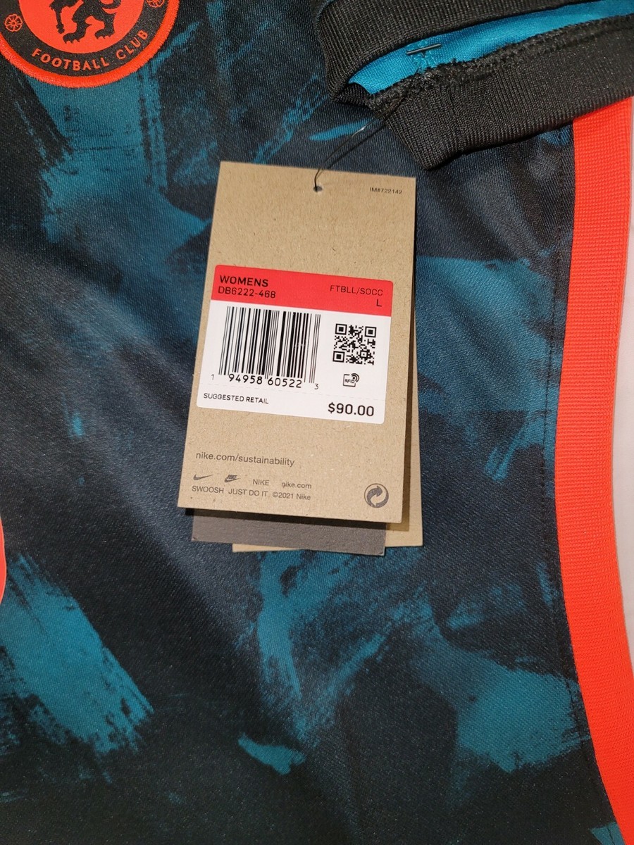 Nike Soccer Chelsea FC 21-22 Stadium Third Jersey DB5894-468 Sz L