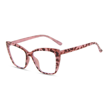 Women Cat Eye Anti Blue Light Myopia Glasses Fashion Driving Nearsighted Glasses