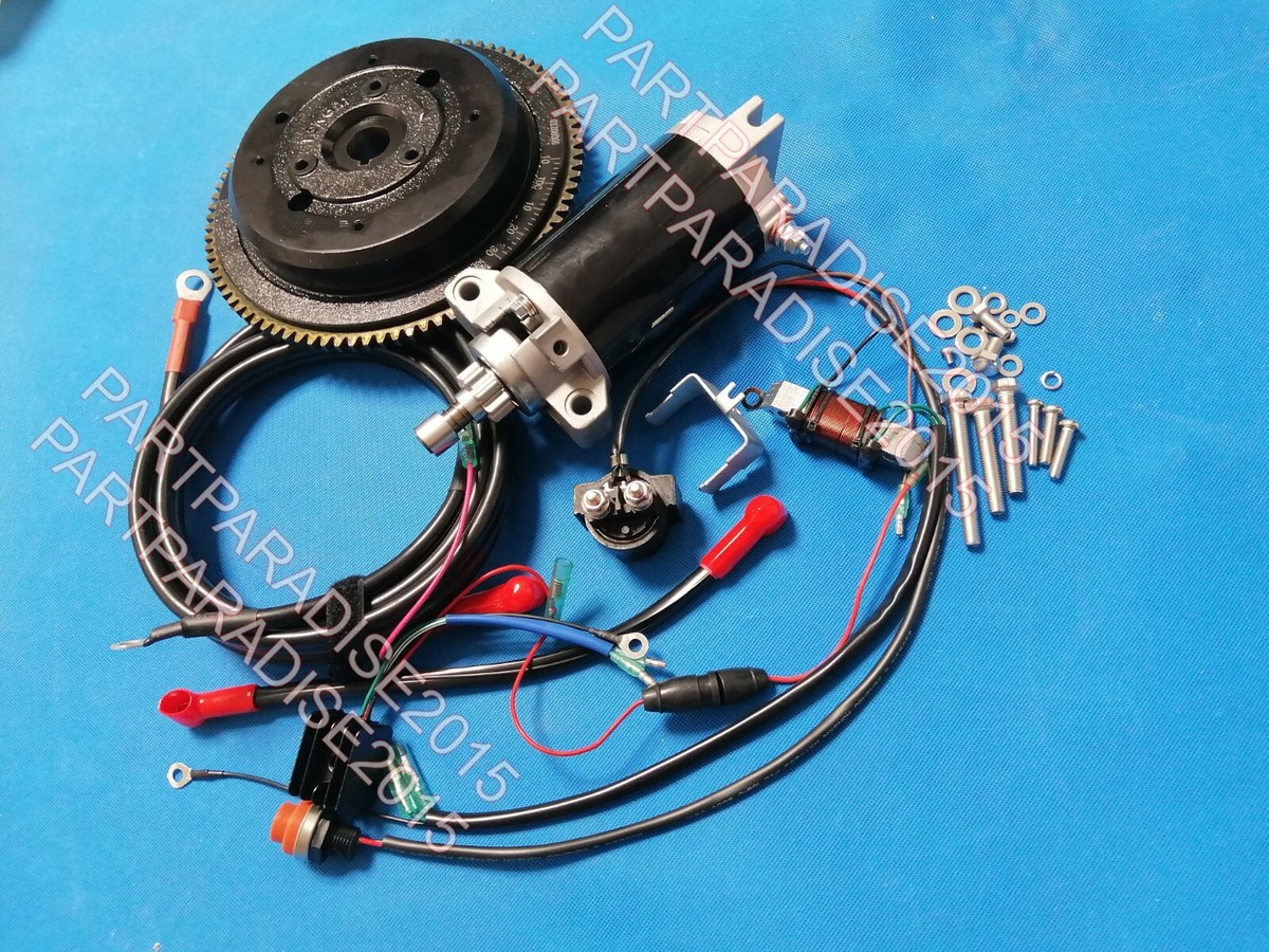 ELECTRIC START MOTOR YAMAHA OUTBOARD E40X 40HP 2 STROKE Enduro 66T