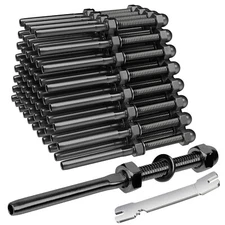 50X T316 Black Stainless Steel Hand Swage Tensioner for 3/16'' Cable Railing