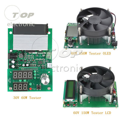 150W/60W 60V/30W 10A Constant Current Electronic Load Battery Discharge Capacity