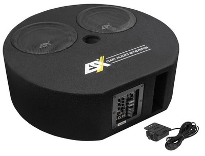 ESX DBX800A 2 x 20 cm Dual Aktiv Bassreflex-System 400 WRMS Class D Verstärker