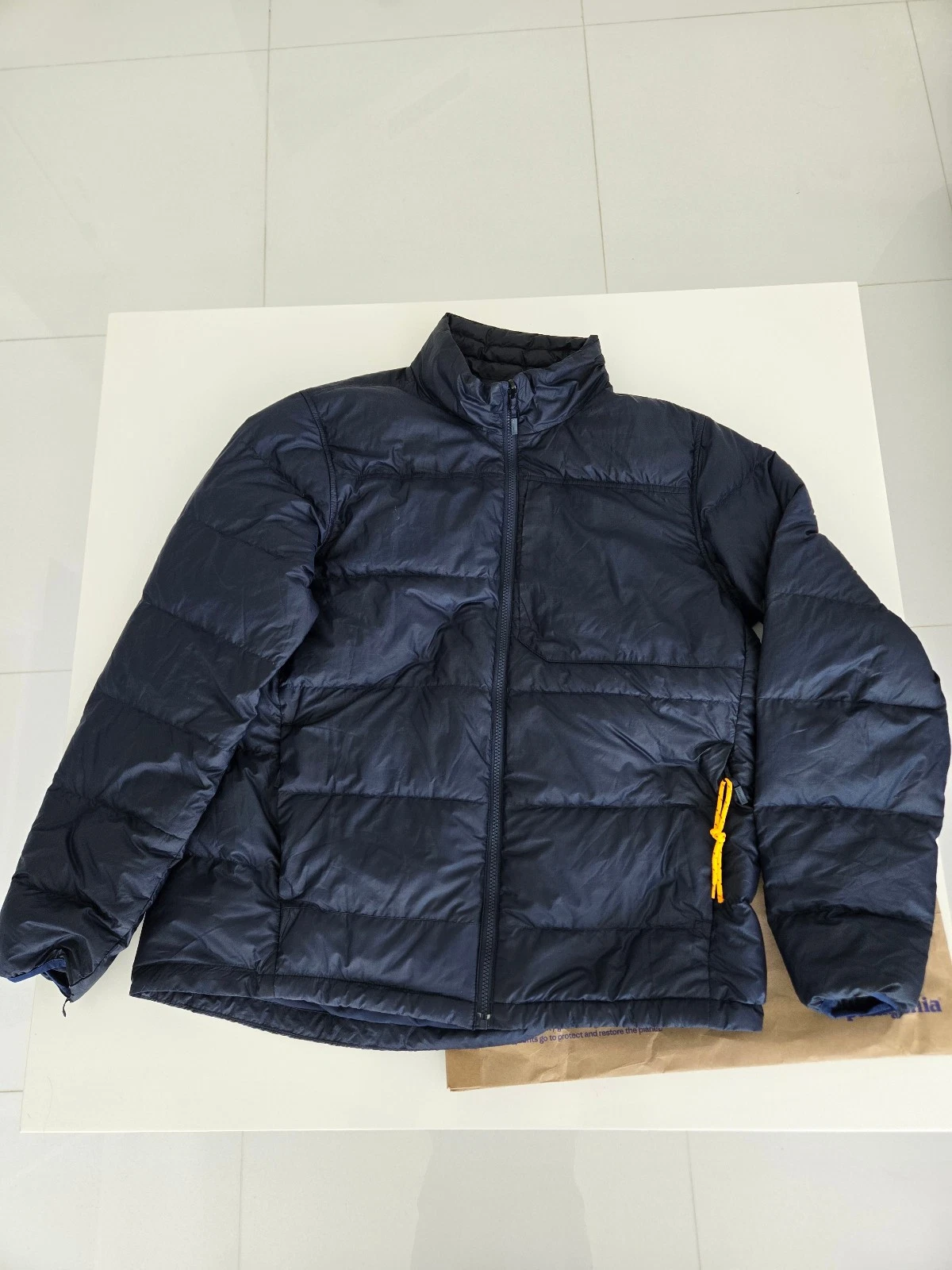VTG Patagonia Jacket Mens Medium Puffer Full Zip Insulated Hiking Outdoor