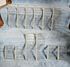 AMI Rowe Jukebox JAN Title Strip Holder Set  Complete