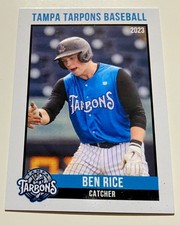 2023 Ben Rice Tampa Tarpons #24 Yankees!