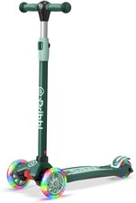 Dribbl 3-Wheel Kids Scooter - Lean-to-Steer Technology, Adjustable Height Handle