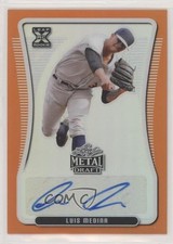 2020 Leaf Metal Draft Orange Rainbow 7/7 Luis Medina #BA-LM1 Auto 0c3e