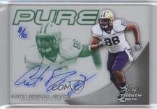2014 Leaf Trinity Pure Auto Green 8/10 Austin Seferian-Jenkins #P-ASJ Auto 0af