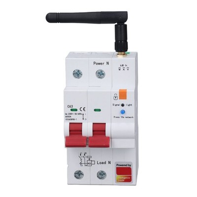 Metering Circuit Breaker Smart 2P 63A For APP Mobile Remote Control SET