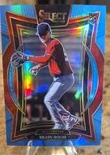 2025 Panini Select - Concourse Brady House #53 Light Blue Prizm /199 (RC)