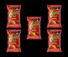 5X BOLITAS CHEETOS HORNEADOS - SABRITAS MEXICANAS (5 Paquetes de 34g c/u)