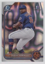 2022 Bowman Chrome Prospects Lava Refractor 352/399 Robert Dominguez #BCP-51 c5r