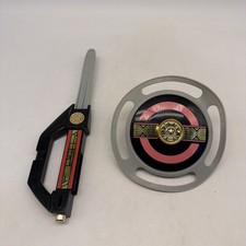 Vintage Mighty Morphin Power Rangers Shield Knife Weapon / Accessories Lot