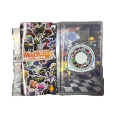 Mod Nation Racers Sony PlayStation PSP Portable Video Game Complete With Manual - Picture 3 of 3