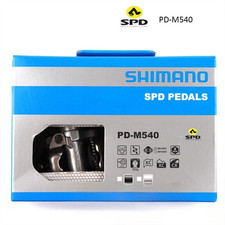 Shimano PD-M540 SPD MTB Clipless Pedals Black 9/16" SM-SH51 Cleats New
