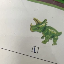 4D Green Triceratops Foil Balloon  Dinosaur Air or Helium PARTY CELEBRATIONS 