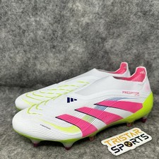 Adidas Predator Elite LL SG Soccer Cleats Mens 9.5 White Pink Celestial Victory