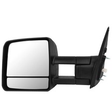 2007-2017 Toyota Tundra Tow Mirror Power Heated Turn Signal Black Left Side
