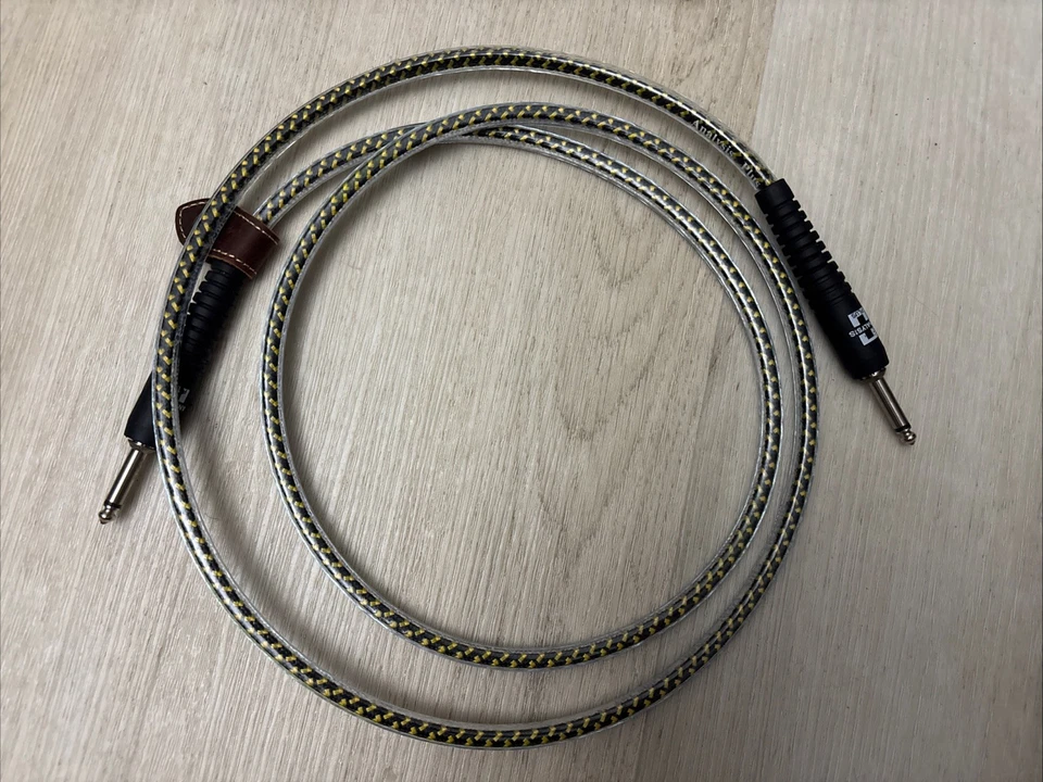 Analysis Plus Yellow Oval Instrument cable 10ft - Overmolded straight - straight - Image 2 of 2