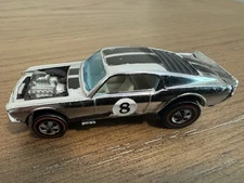 Vintage Hot Wheels Club Redline 1971 Chrome Boss Hoss Hong Kong Mattel Inc.