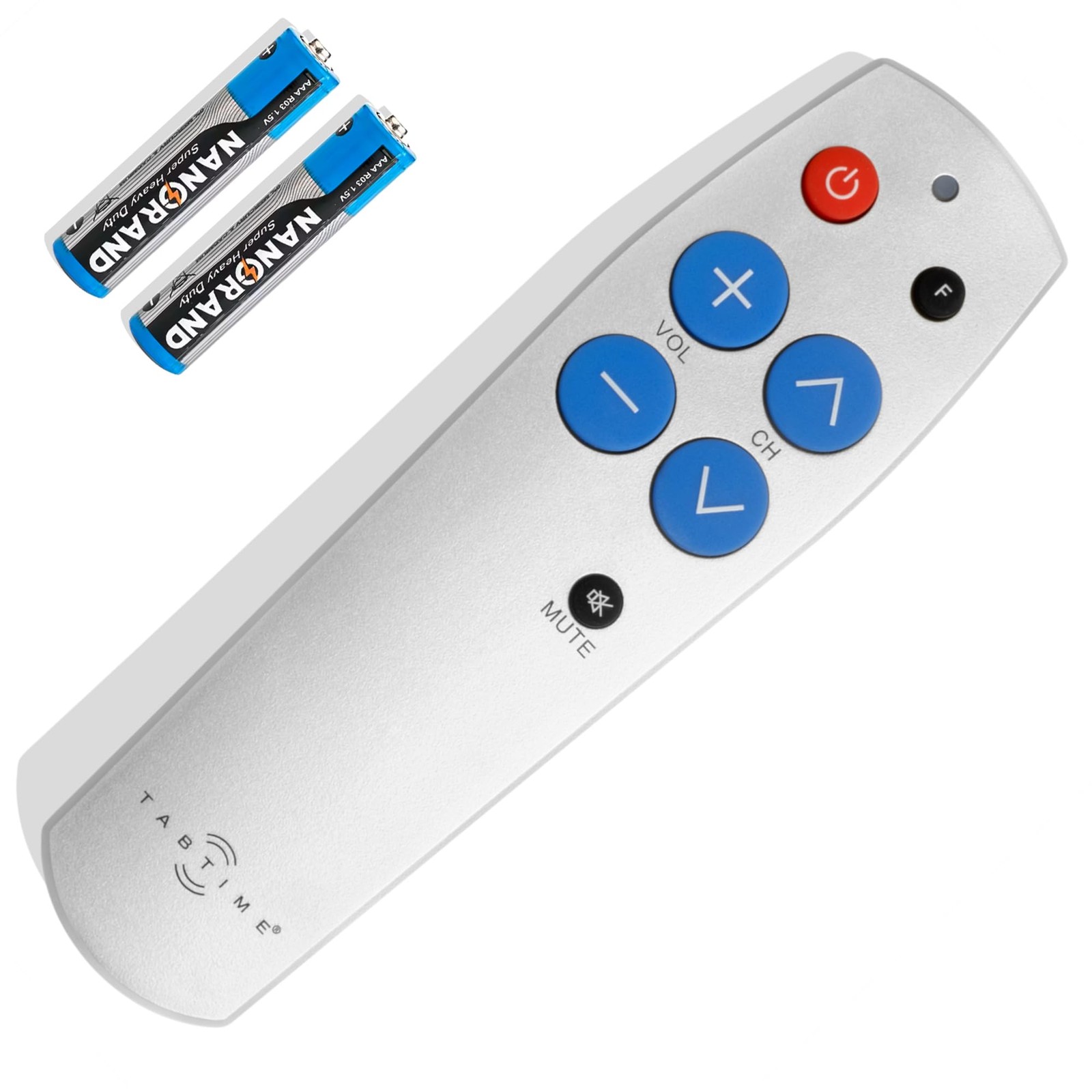 Tabtime Big Button Tv Remote Control - Easy To Use And Set Up - Universal Tv Remote - Basic Television Remote Control - Dementia Friendly Gifts - Image 4