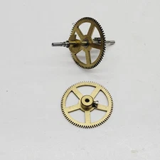 74 R Kieninger 93cm Clock Movement Transmission Wheel Assembly 