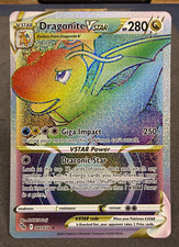 Pokemon TCG Dragonite VSTAR 081/078 Pokemon GO Secret Rare Holo Eng 280 HP