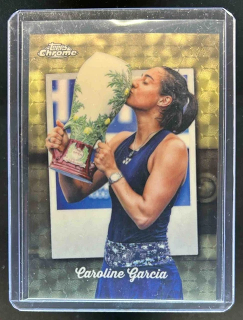 2025 Topps Chrome Caroline Garcia Captured Superfractor #1/1