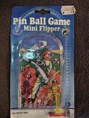 Pin Ball Game Mini Baseball Simba SammlerStück Spielball