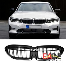 KÜHLERGRILL NIEREN GLANZ SCHWARZ DOPPELSTEG FÜR BMW 3 G20 LIMO G21 TOURING 18-22
