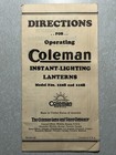 Vintage 1930s Coleman Lantern 220B and 228B Instructions Envelope And Wrenches — photo 5