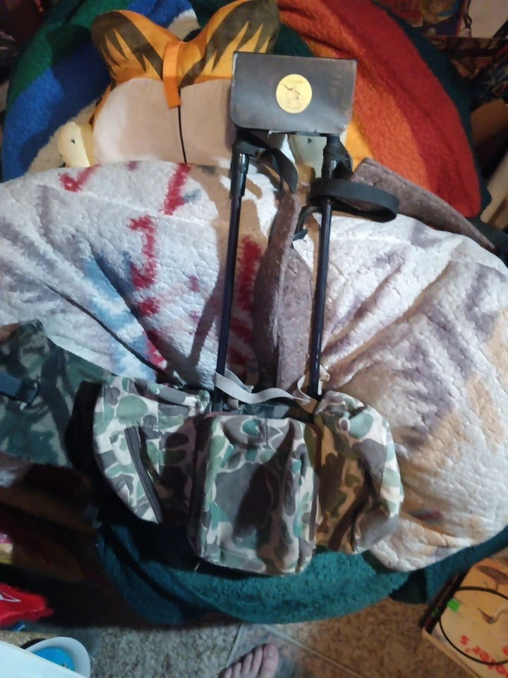 Vintage Rancho Safari Cat Quiver Arrow Hunting Archery Backpack Sagittarius USA - Image 4 of 4