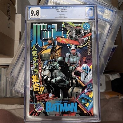 ABSOLUTE BATMAN #25  Cgc 9.8 CVR L CLAY MANN FOIL VAR PRESALE 10/28/26ship Jan