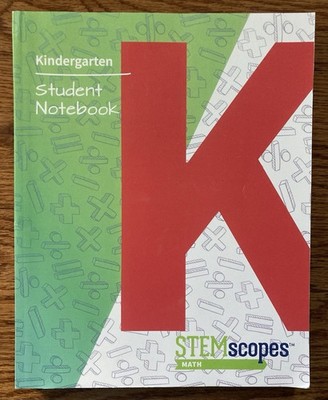 STEM Scopes Math Kindergarten Student Notebook
