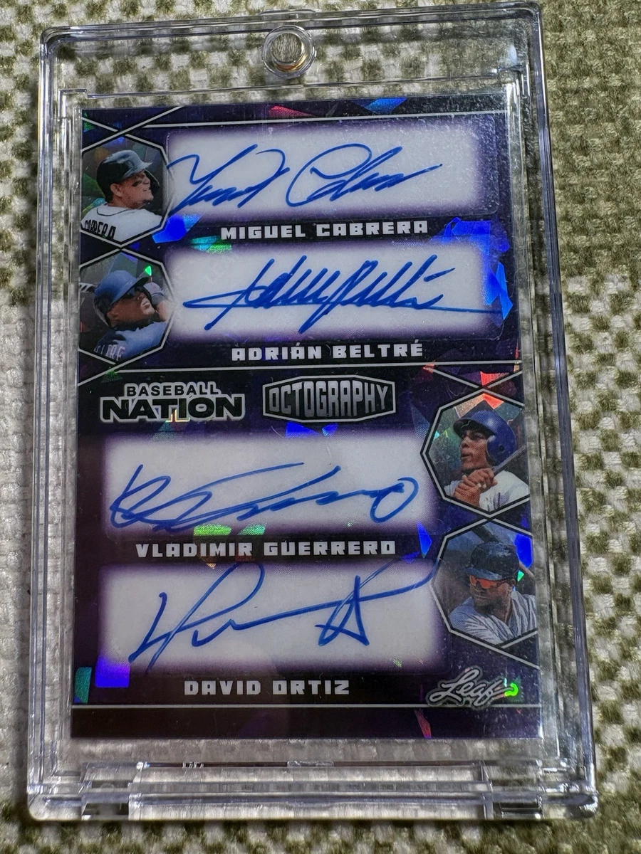 Leaf Autographed Baseball Sports Trading Cards & Accessories for