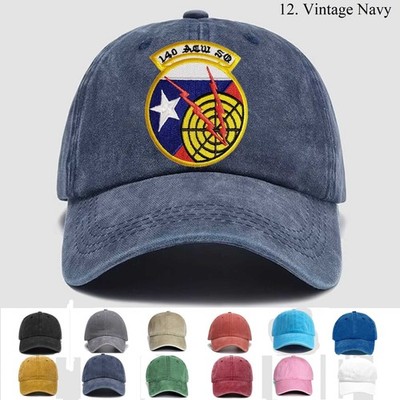Customized Embroidered Hat 140th Aircraft Control And Warning SQ, Trucker Hat