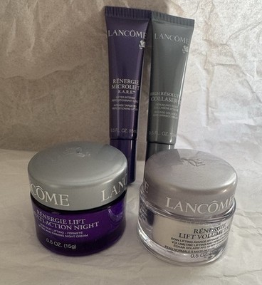 NEW LANCÔME Renergie Skin Care Set Lift Cream Multi-Action Night Cream